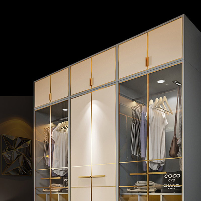 Contemporary Style Wardrobe Wood Wardrobe Closet for Bedroom