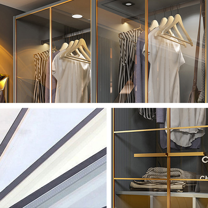 Contemporary Style Wardrobe Wood Wardrobe Closet for Bedroom