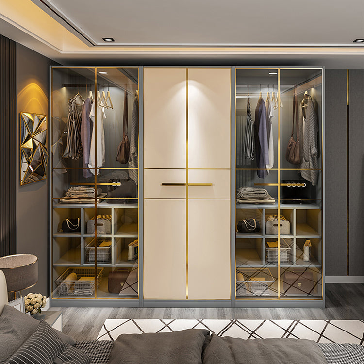 Contemporary Style Wardrobe Wood Wardrobe Closet for Bedroom