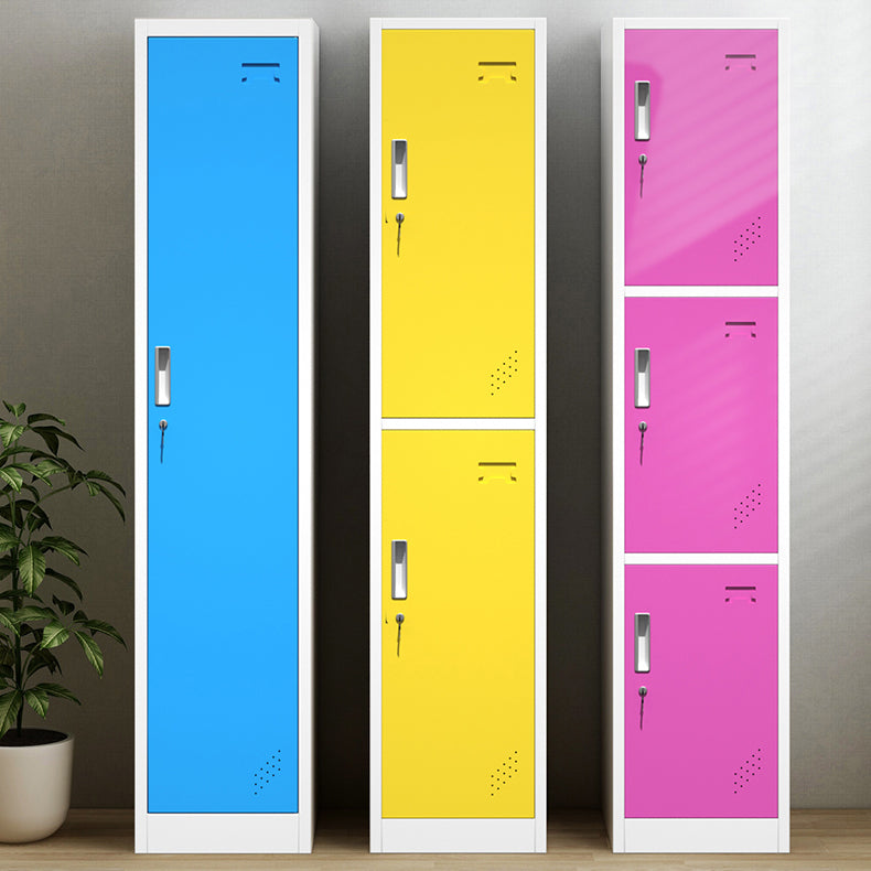 Modern Style Wardrobe Metal Wardrobe Closet for Home,16.54" D x 14.96" W x 70.87" H