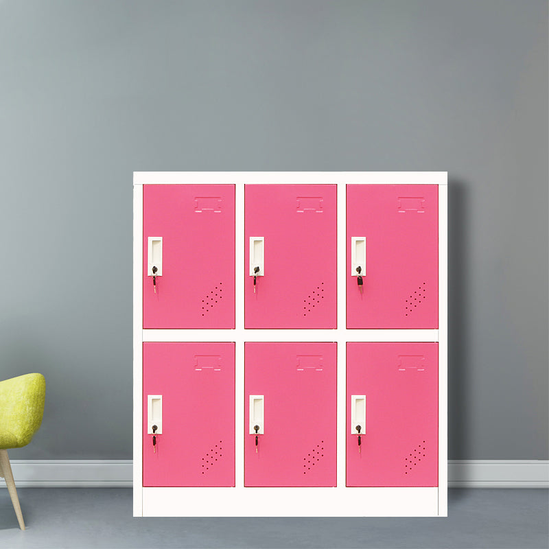 Contemporary Style Wardrobe Metal Wardrobe Closet for Home,35.43" D x 16.54" W x 39.37" H