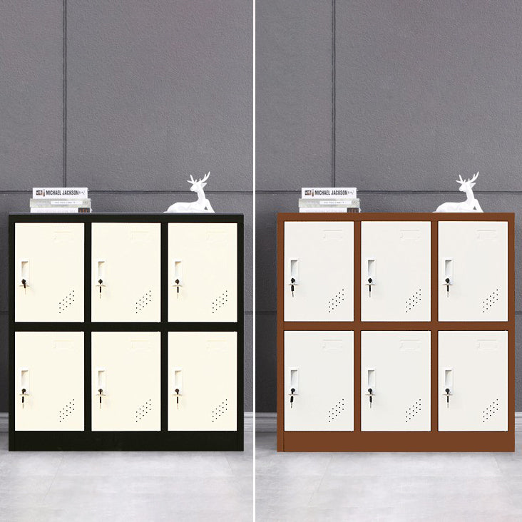 Contemporary Style Wardrobe Metal Wardrobe Closet for Home,35.43" D x 16.54" W x 39.37" H