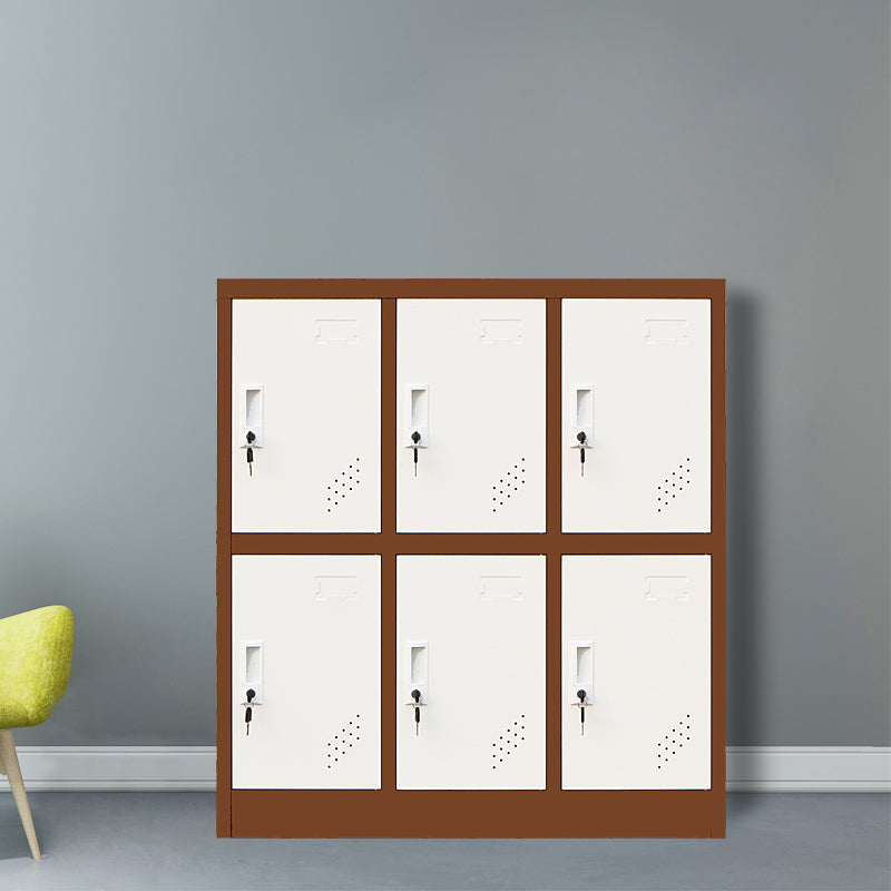 Contemporary Style Wardrobe Metal Wardrobe Closet for Home,35.43" D x 16.54" W x 39.37" H