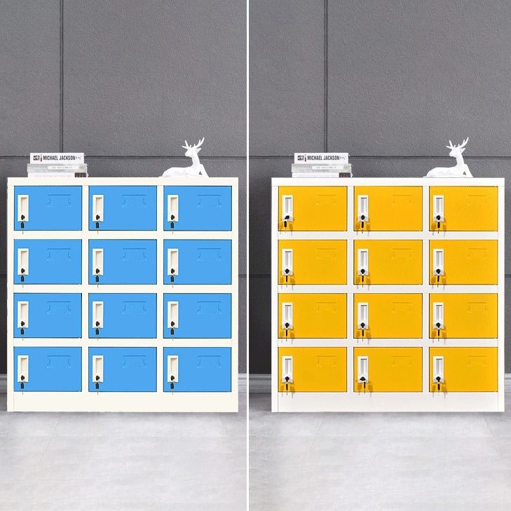 Contemporary Style Wardrobe Metal Wardrobe Closet for Home,35.43" D x 16.54" W x 39.37" H