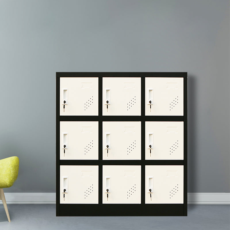 Contemporary Style Wardrobe Metal Wardrobe Closet for Home,35.43" D x 16.54" W x 39.37" H