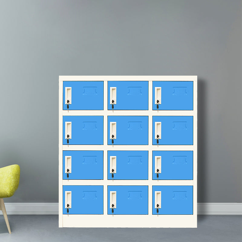 Contemporary Style Wardrobe Metal Wardrobe Closet for Home,35.43" D x 16.54" W x 39.37" H