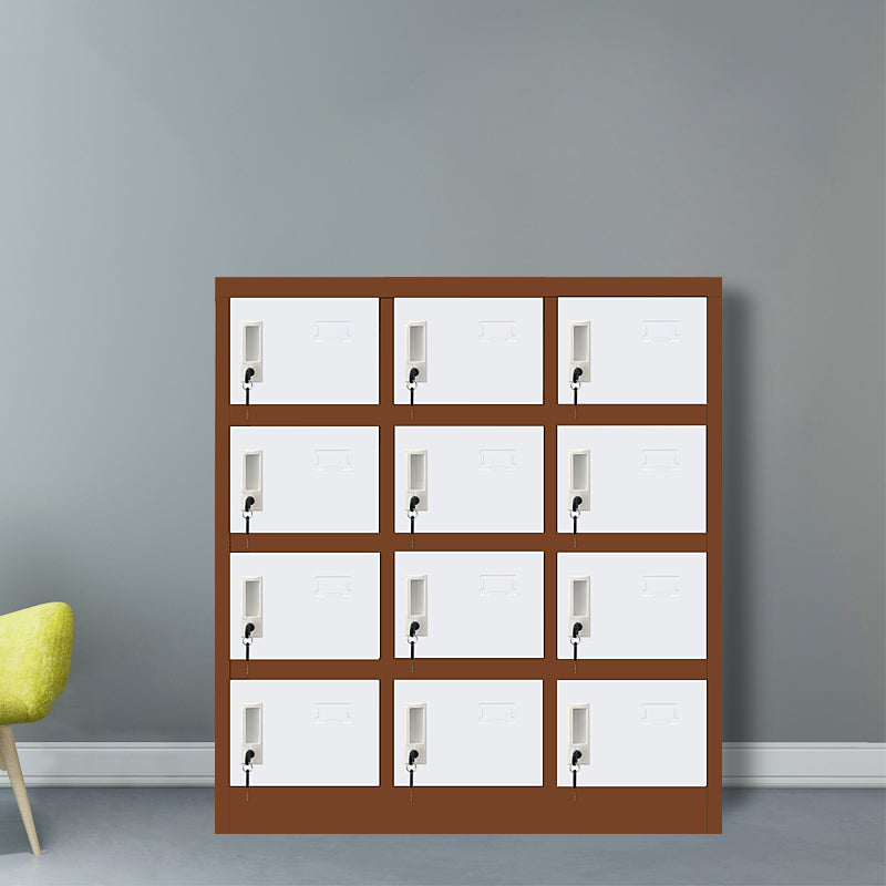 Contemporary Style Wardrobe Metal Wardrobe Closet for Home,35.43" D x 16.54" W x 39.37" H