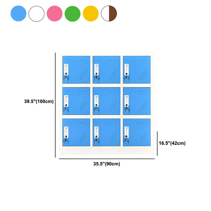 Contemporary Style Wardrobe Metal Wardrobe Closet for Home,35.43" D x 16.54" W x 39.37" H