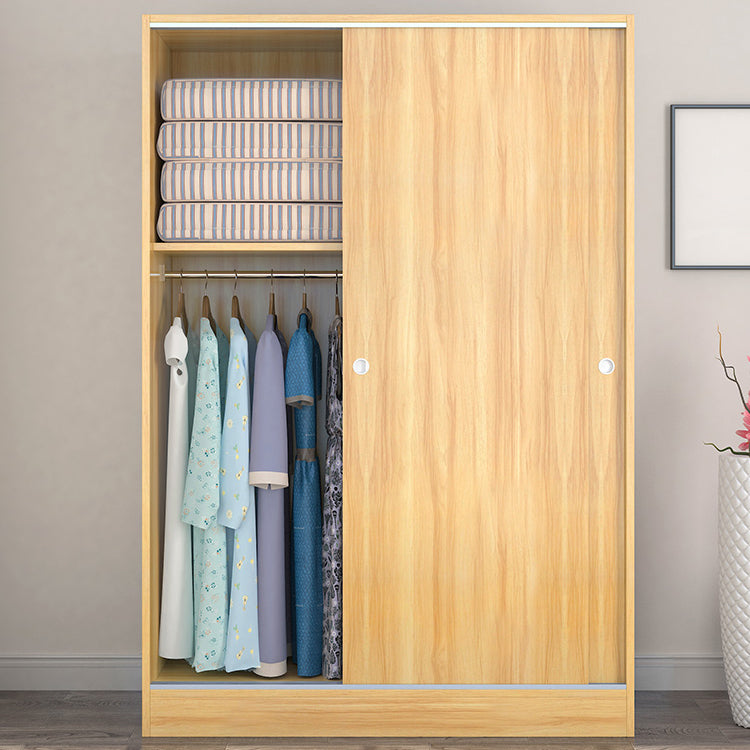 Modern Style Wardrobe Armoire Engineered Wood Wardrobe Cabinet for Home
