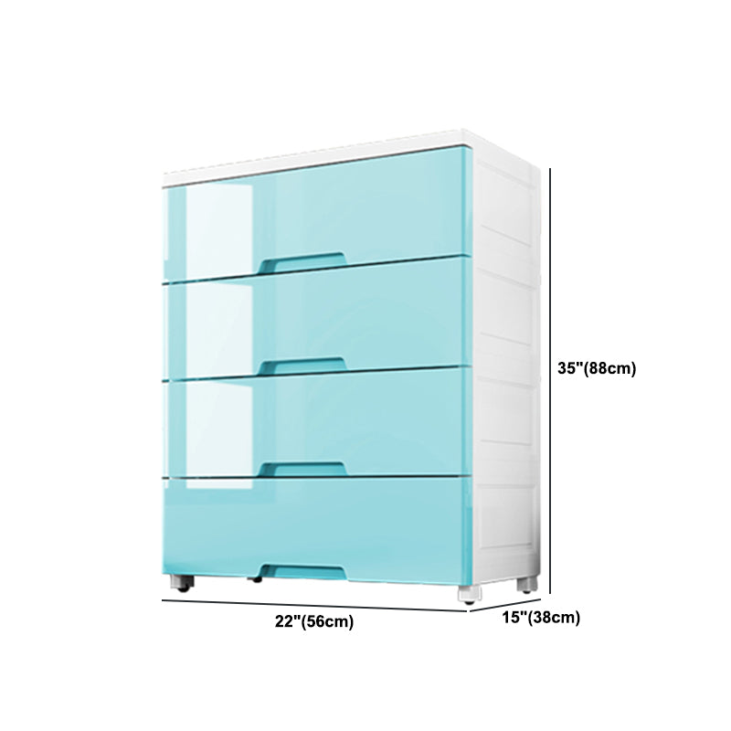 Modern Style Wardrobe Plastic Bedroom Wardrobe Closet with Legs