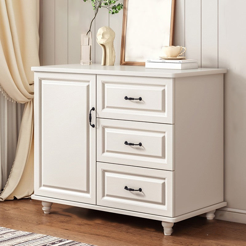 Traditional Combo Dresser Bedroom Wooden Storage Chest for Bedside