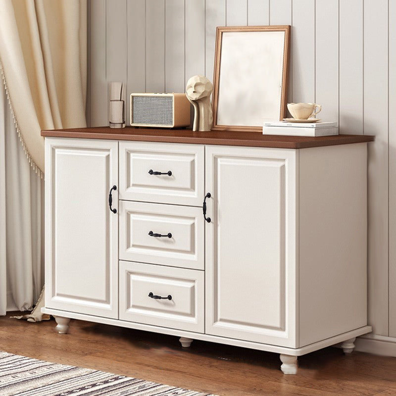 Traditional Combo Dresser Bedroom Wooden Storage Chest for Bedside