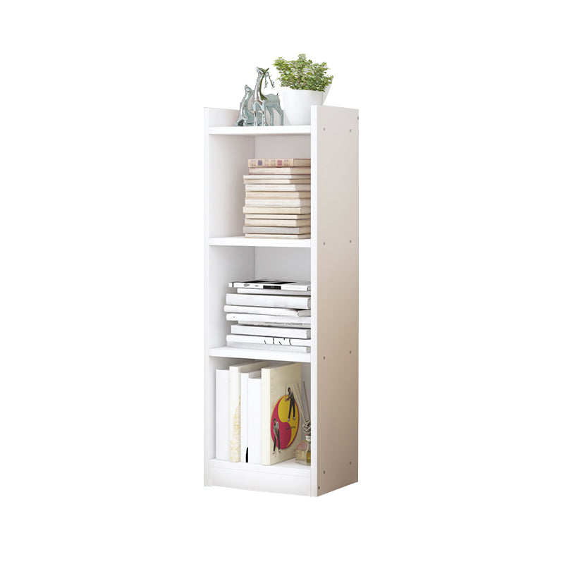 Wooden Bookcase Modern Style Home Living Room Corner Bookshelf