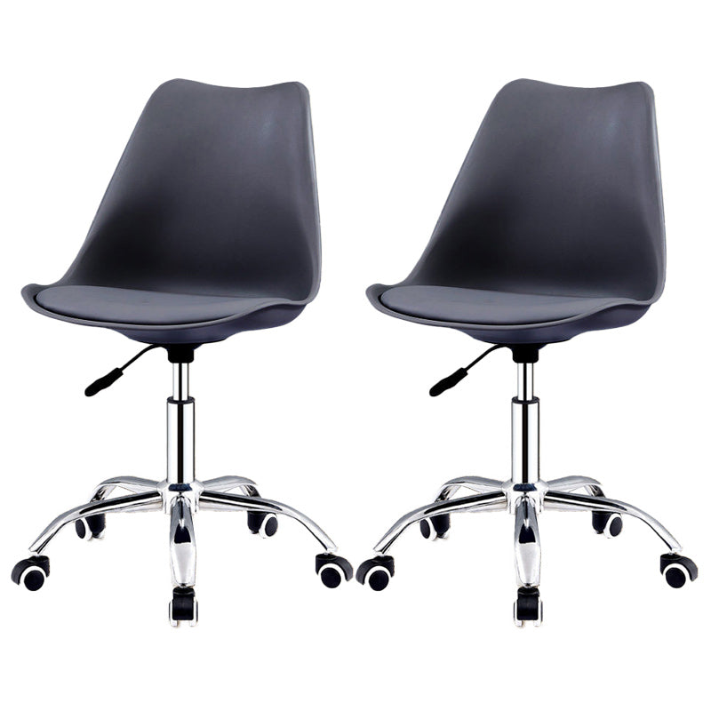 Contemporary Style Bar Stool Liftable Counter Bar Stool with Metal Legs
