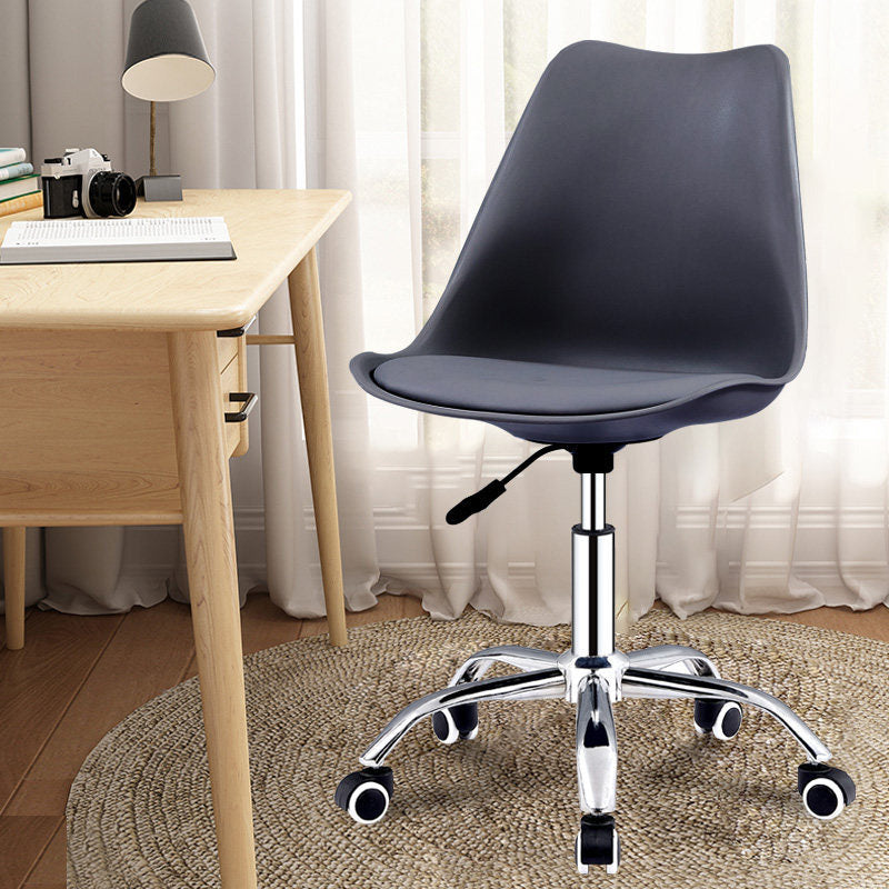 Contemporary Style Bar Stool Liftable Counter Bar Stool with Metal Legs