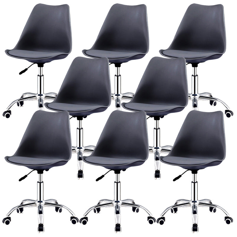 Contemporary Style Bar Stool Liftable Counter Bar Stool with Metal Legs