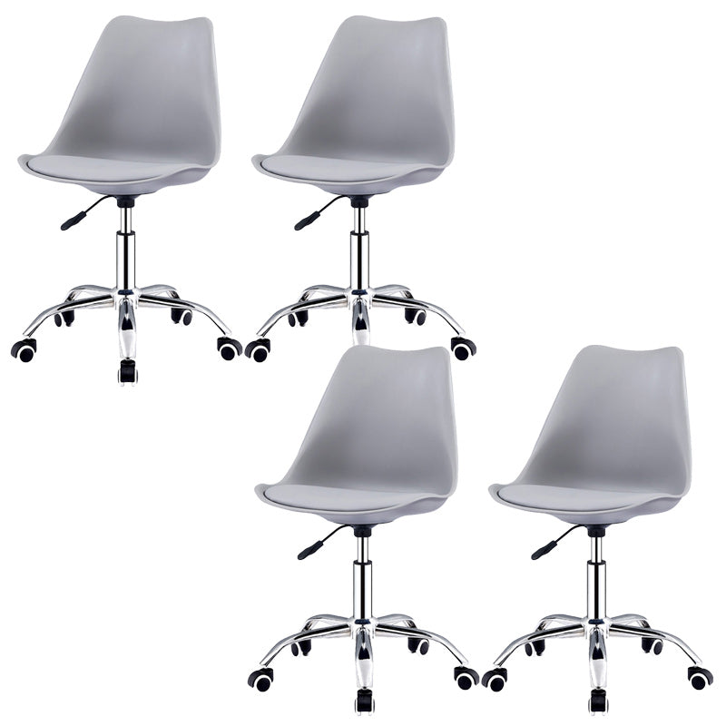 Contemporary Style Bar Stool Liftable Counter Bar Stool with Metal Legs