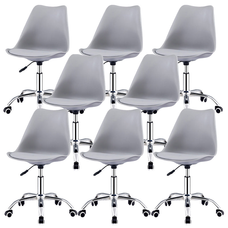 Contemporary Style Bar Stool Liftable Counter Bar Stool with Metal Legs