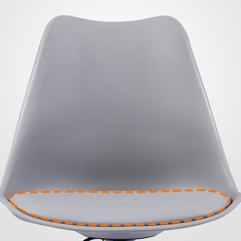 Contemporary Style Bar Stool Liftable Counter Bar Stool with Metal Legs