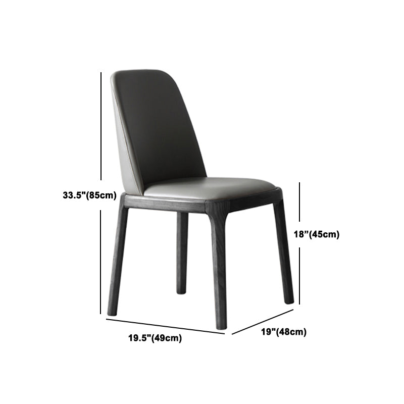 Modern Dining Set 1/4/5 Pieces Solid Wood Pedestal Dining Table with Chairs