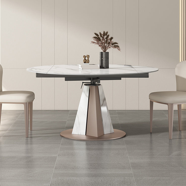 Modern Sintered Stone Dining Table Set 1/2/5/7/9 Pieces Dining Set for Home Use