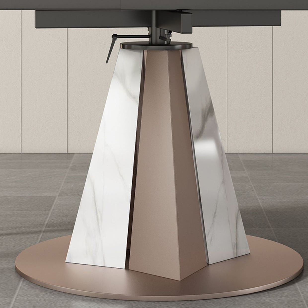 Modern Sintered Stone Dining Table Set 1/2/5/7/9 Pieces Dining Set for Home Use