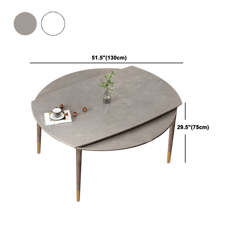 Modern Dining Set 1/4/7 Pieces Folding Dining Table with Open Back Dining Side Chairs