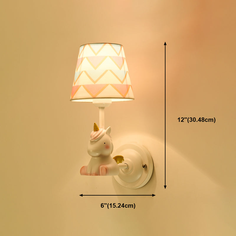 Modern Creative Wall Lamp Resin 1-Light Wall Light for Children's Room