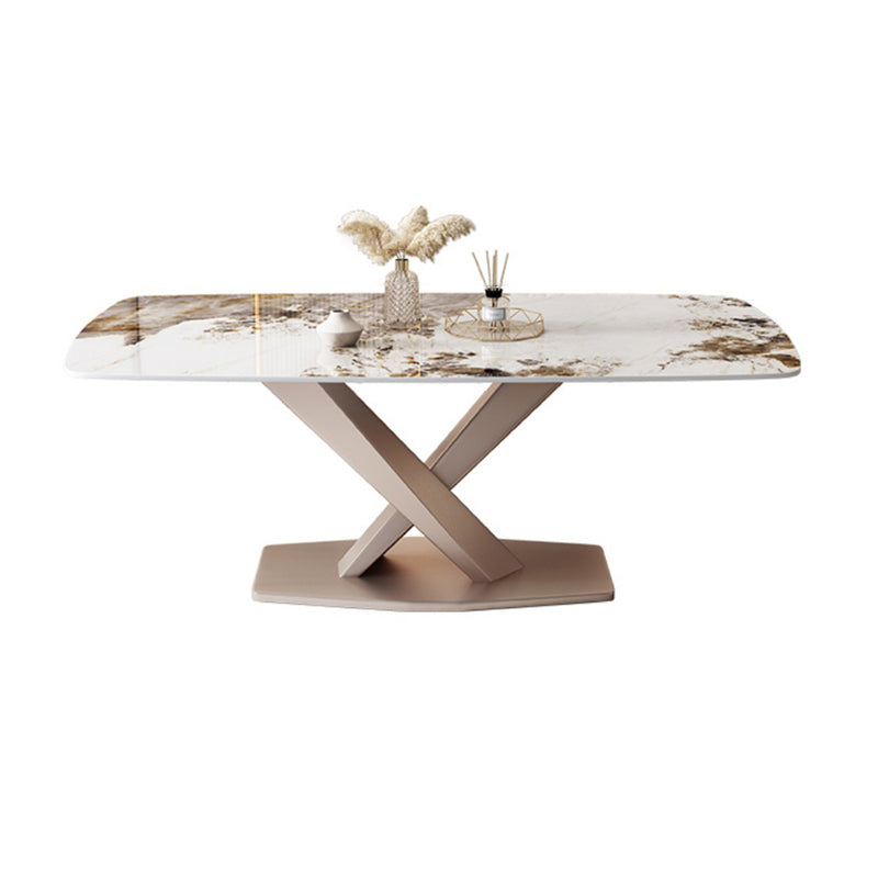 Modern Sintered Stone Dining Table Set 1/2/5/7 Pieces Dining Set