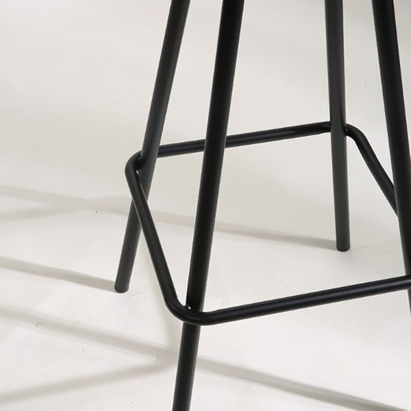 Industrial Square Bar Table Set 1/2 Pieces Counter Table with Iron High Stools