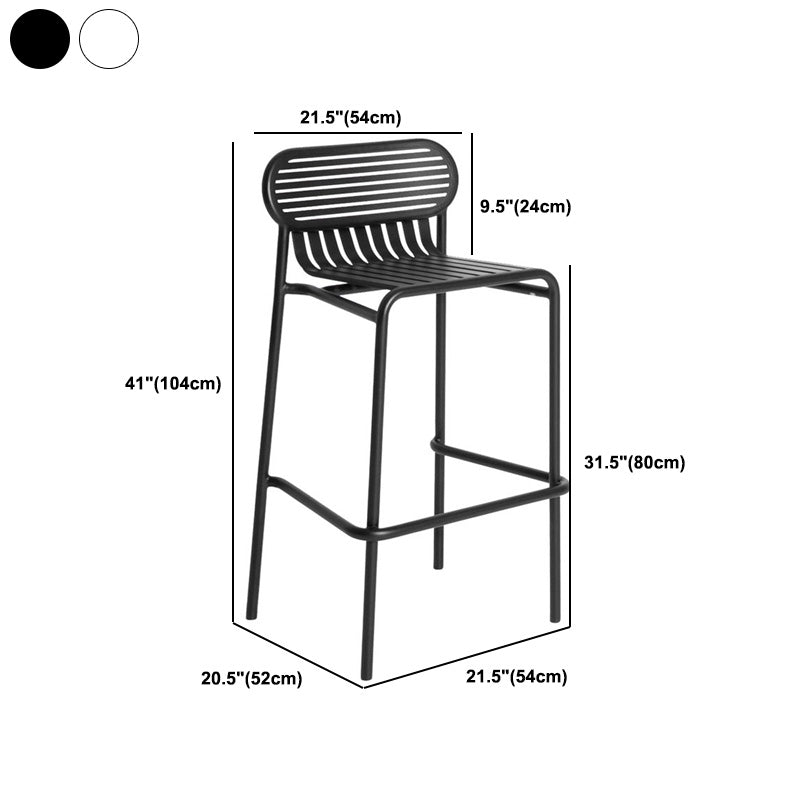 Industrial Square Bar Table Set 1/2 Pieces Counter Table with Iron High Stools