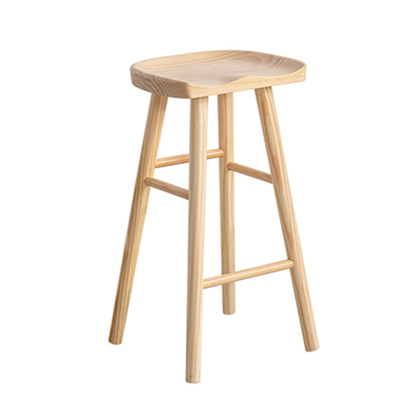 Industrial Irregular Shape Bar Table Set 1/5 Pieces Wooden Counter Table with Stools