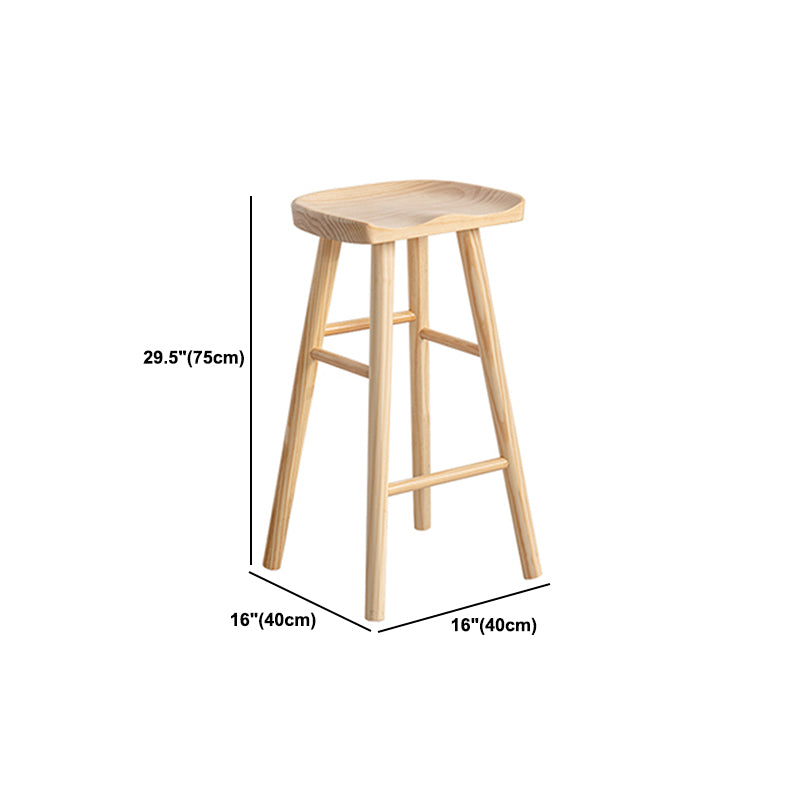 Industrial Irregular Shape Bar Table Set 1/5 Pieces Wooden Counter Table with Stools