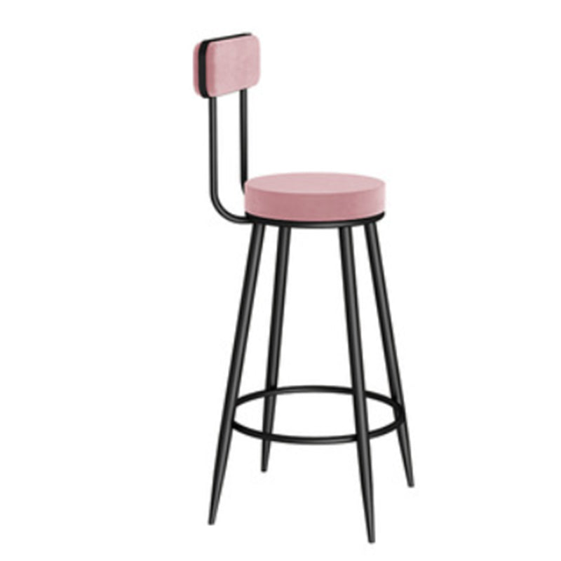 Modern 1/3 Pieces Bar Table Set Stone Counter Table with Backrest Stools
