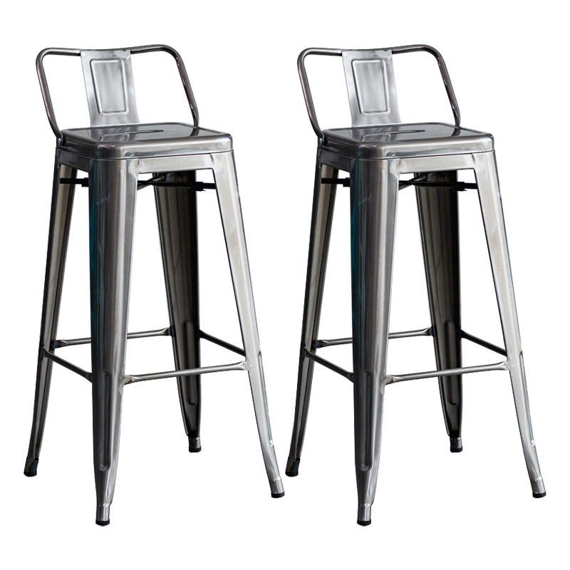 1/2/3/5 Pieces Industrial Bar Set Stainless Steel Bar Stool and Table Set