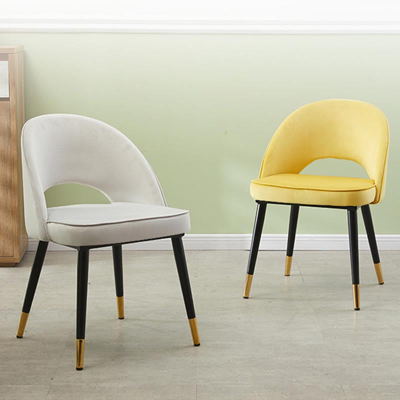 Gorgeous Fabric Dining Chair, Modern Minimalist Open Plan Family Dining Chair