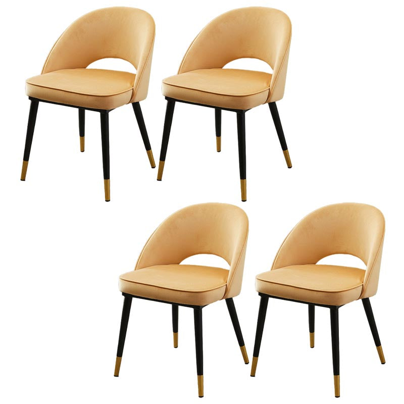 Gorgeous Fabric Dining Chair, Modern Minimalist Open Plan Family Dining Chair