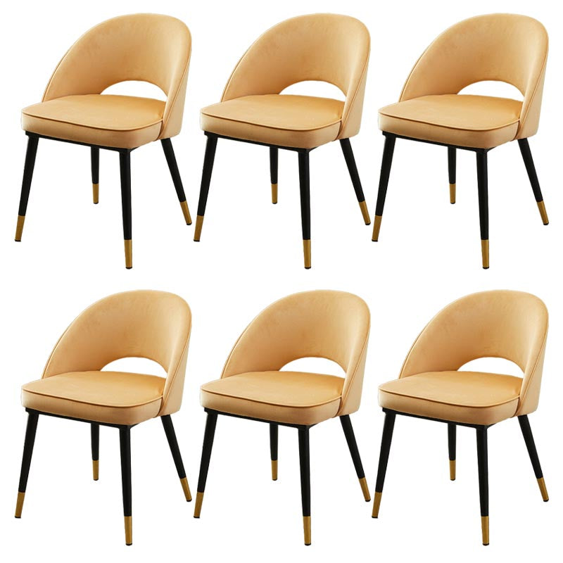 Gorgeous Fabric Dining Chair, Modern Minimalist Open Plan Family Dining Chair