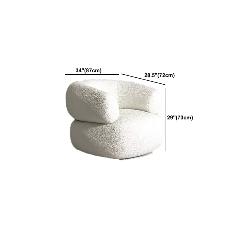 Modern Style Sofa Wind No Armrest No Cushioning Back Sponge Padded Grey/white Sofa Bed
