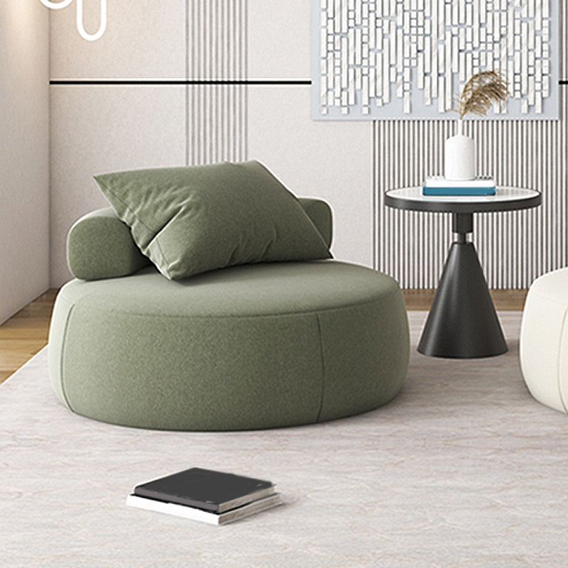 Faux Leather Chair Armless Solid Wood Frame Chair for Living Room