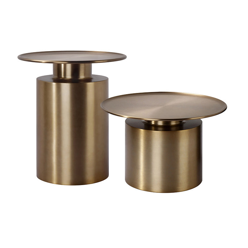 Mid-century Modern Style Pedestal Base Metal Color Selection Coffee Table