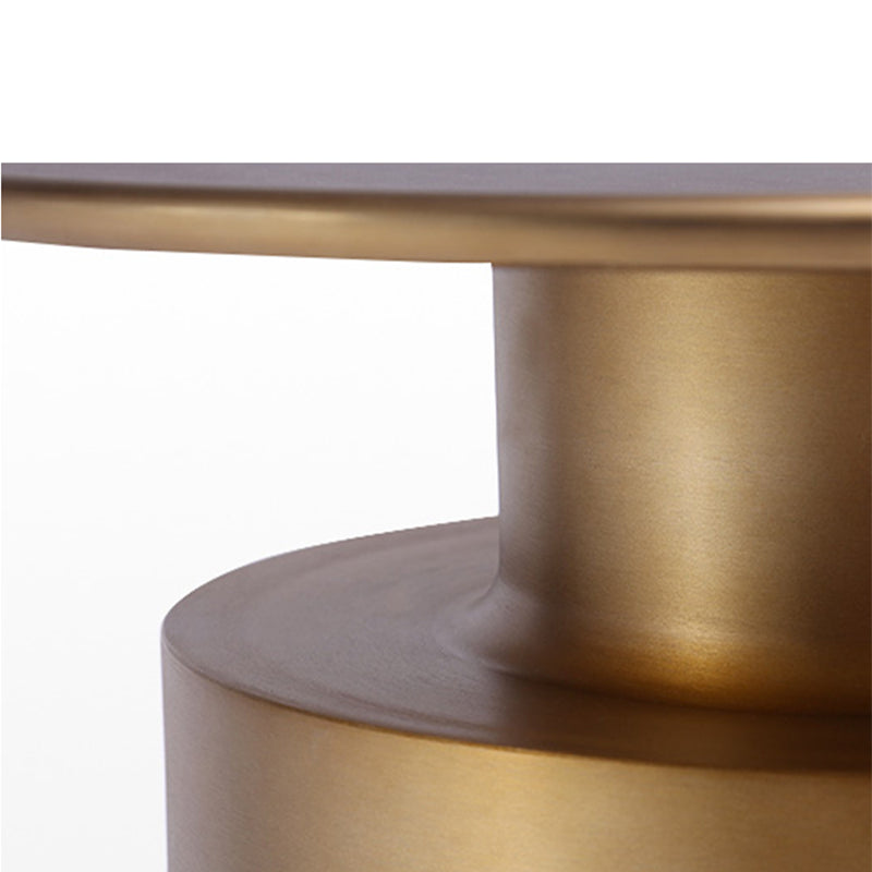 Mid-century Modern Style Pedestal Base Metal Color Selection Coffee Table