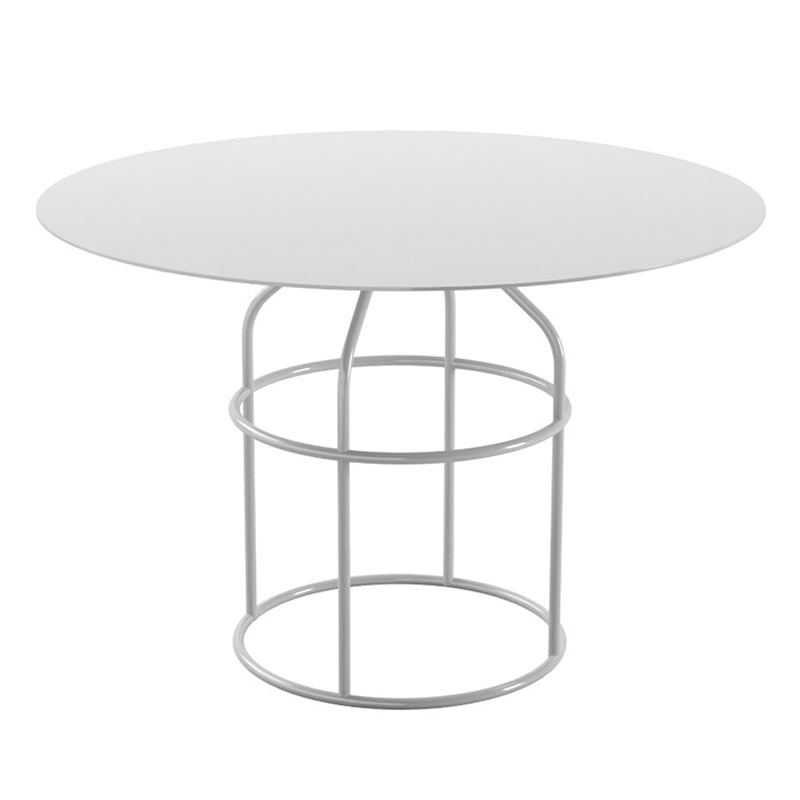 Pink / Black /gold /white Metal Frame Round Top Coffee Table
