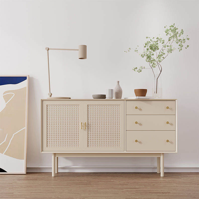 Rectangle Dining Sideboard Modern Style Wooden Kitchen Cabinet