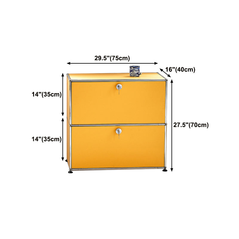 Contemporary Style Sideboard Stainless Steel Sideboard for Living Room