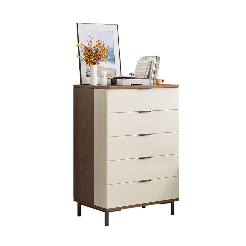 Bedroom Wooden Storage Chest Dresser Modern Style Storage Chest with Drawers