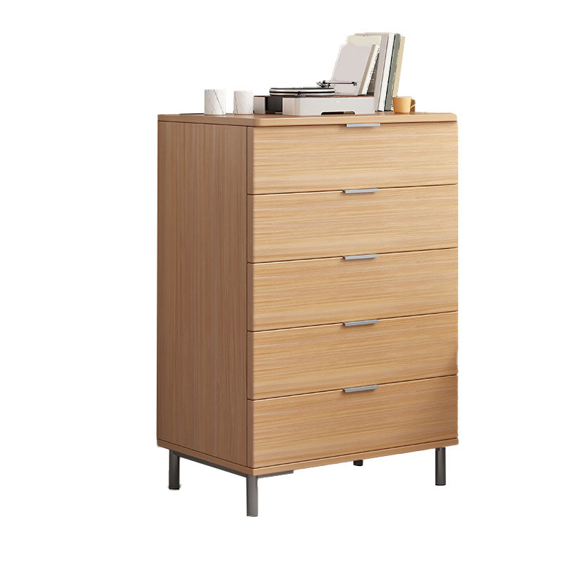 Bedroom Wooden Storage Chest Dresser Modern Style Storage Chest with Drawers