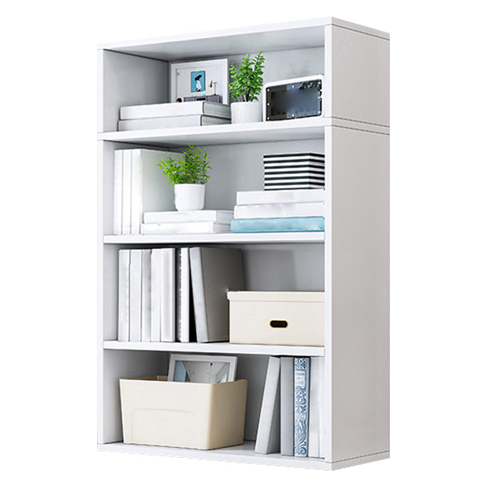 Engineer Wood Bookcase Modern Style Minimalist Home Bookshelf