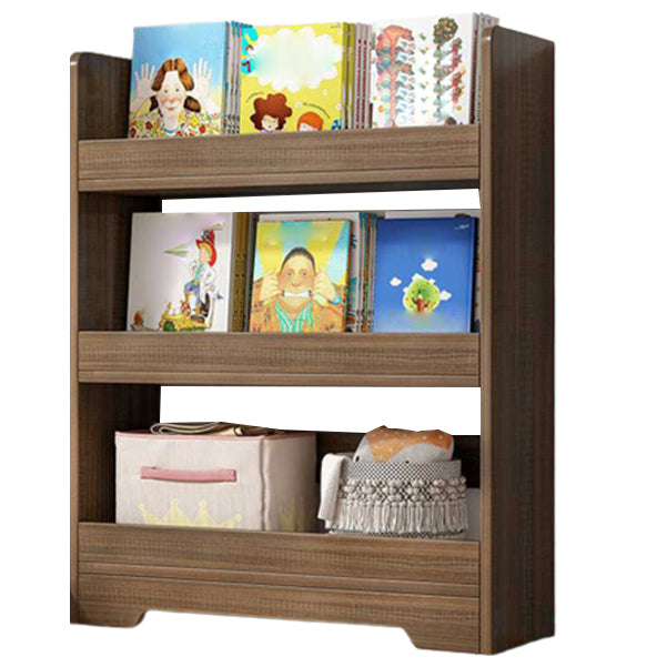Engineer Wood Bookcase Modern Style Minimalist Home Bookshelf