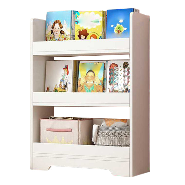 Engineer Wood Bookcase Modern Style Minimalist Home Bookshelf